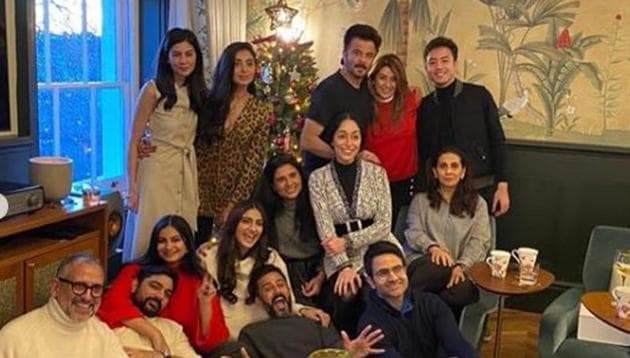 Sonam Kapoor celebrated Christmas in London in company of her family.(Instagram)