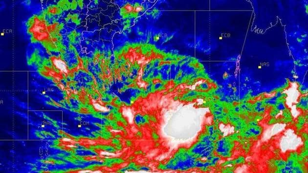 Cyclone Fani that hit Odisha in May was among the high impact weather events of 2019, according to World Meteorological Organisation.(Twitter/@Indiametdept)