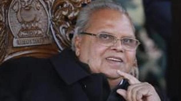 Former Jammu and Kashmir Governor claims detained Kashmiri leaders had lost their relevance on the ground.(PTI Photo/File) Former Jammu and Kashmir Governor claims detained Kashmiri leaders had lost their relevance on the ground.(PTI Photo/File)