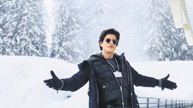 Shah Rukh Khan at the World Economic Forum in Davos, in 2018. ‘I hope Shah Rukh finds a script and a storyteller who can both reinvent the Shah Rukh Khan myth and honour it.’