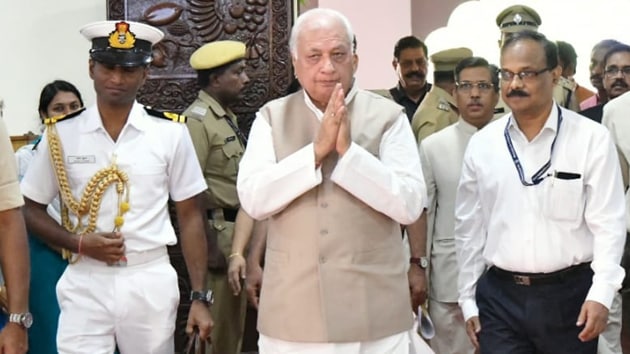 Some delegates shouted “Kerala Governor shame shame” as Khan concluded his speech. (File photo: Twitter/ KeralaGovernor) Some delegates shouted “Kerala Governor shame shame” as Khan concluded his speech. (File photo: Twitter/ KeralaGovernor)