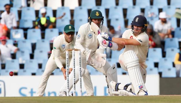 England's Rory Burns in action. (REUTERS) England's Rory Burns in action. (REUTERS)