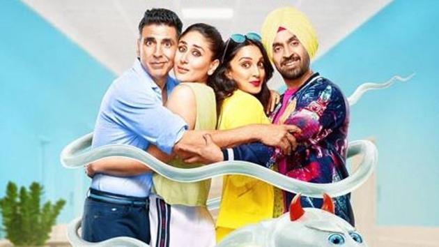 Good Newwz stars Akshay Kumar, Kareena Kapoor Khan, Kiara Advani and Diljit Dosanjh in lead roles.