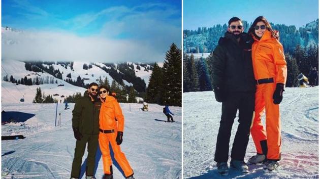 Anushka Sharma and Virat Kohli are on a winter break in Switzerland.(Instagram)