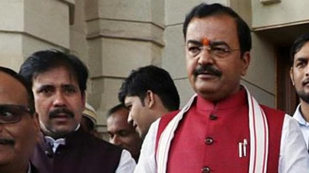 His remarks came hours after a high-voltage drama unfolded in Lucknow Saturday evening when Priyanka Gandhi alleged police personnel grabbed her by the throat and pushed her in a bid to stop her from visiting retired IPS officer SR Darapuri, arrested in connection with anti-citizenship law protests. (ANI Photo) His remarks came hours after a high-voltage drama unfolded in Lucknow Saturday evening when Priyanka Gandhi alleged police personnel grabbed her by the throat and pushed her in a bid to stop her from visiting retired IPS officer SR Darapuri, arrested in connection with anti-citizenship law protests. (ANI Photo)