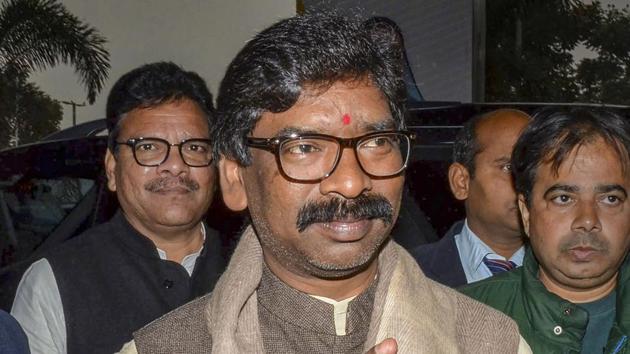 Chief minister-designate of Jharkhand Hemant Soren
