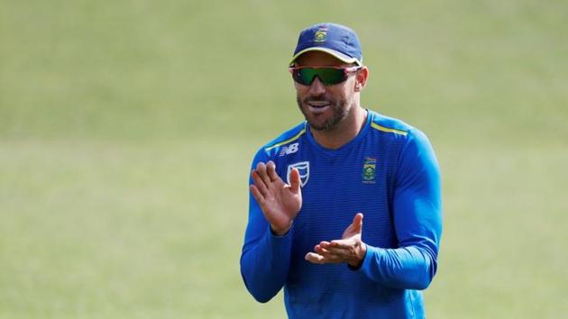 South Africa's Faf du Plessis during nets.(Action Images via Reuters) South Africa's Faf du Plessis during nets.(Action Images via Reuters)