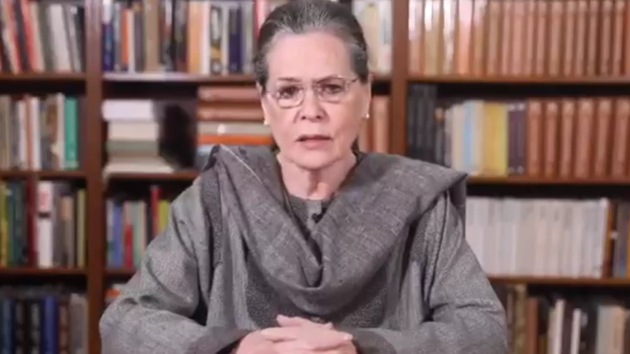 Congress president Sonia GAndhi. (HT photo) Congress president Sonia GAndhi. (HT photo)