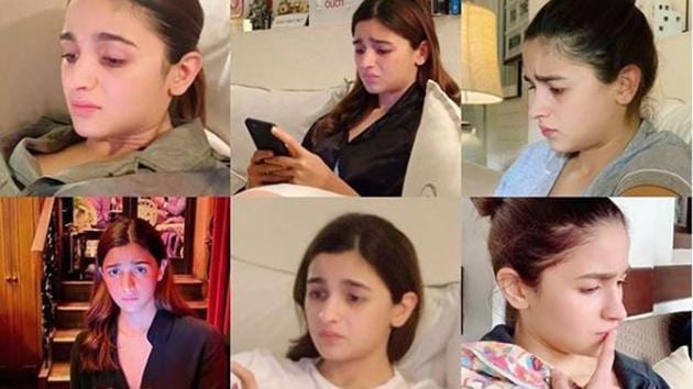 Alia Bhatt’s pictures shared by her sister Shaheen Bhatt.