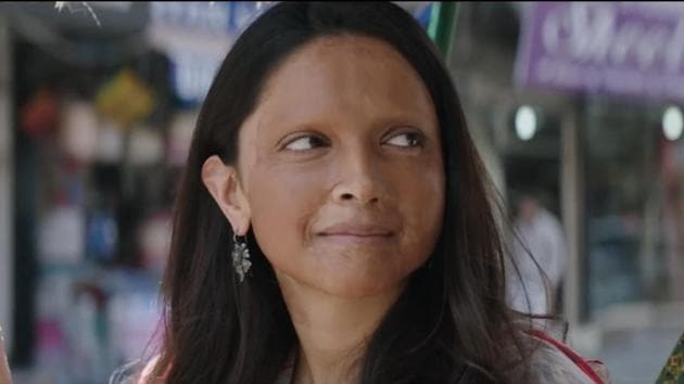 Deepika Padukone plays an acid attack survivor in Chhapaak.