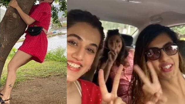 Taapsee Pannu is struggling to cope up with her sister Shagun Pannu’s photography skills.