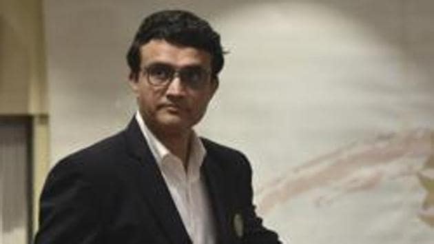 BCCI president Saurav Ganguly(Kunal Patil/HT Photo)