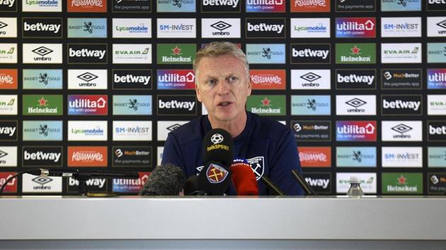 Newly appointed West Ham United manager David Moyes speaks, during the press conference. (AP) Newly appointed West Ham United manager David Moyes speaks, during the press conference. (AP)