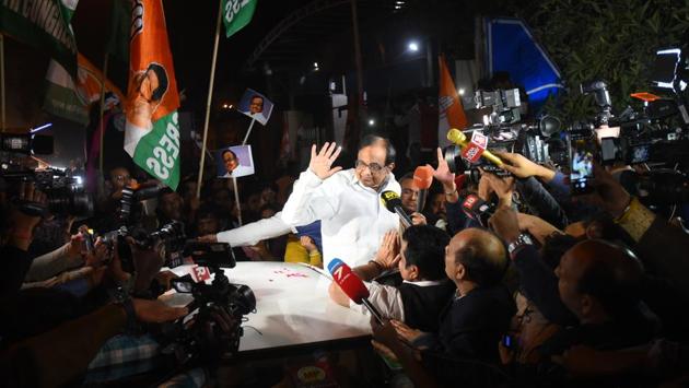 P Chidambaram comes out of Tihar Jail after he was granted bail by Supreme Court in the INX Media case in New Delhi on December 4. The former finance minister spent 106 days in custody. Chidambaram was granted bail but told to surrender his passport, make himself available for questioning and not influence witnesses. He was also prohibited from speaking to the media on the case. (Amal KS/HT Photo) P Chidambaram comes out of Tihar Jail after he was granted bail by Supreme Court in the INX Media case in New Delhi on December 4. The former finance minister spent 106 days in custody. Chidambaram was granted bail but told to surrender his passport, make himself available for questioning and not influence witnesses. He was also prohibited from speaking to the media on the case. (Amal KS/HT Photo)