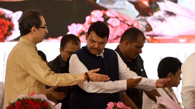 The Maharashtra assembly election results were followed by days of dramatic political developments, in which the BJP had formed government on November 23 after Ajit Pawar broke ranks with the NCP and aligned with the BJP. The Shiv Sena, NCP and Congress eventually formed the government after the Thackeray-led party fell out with pre-poll ally BJP over sharing the chief ministerial post. (Bachchan Kumar/HT Photo) The Maharashtra assembly election results were followed by days of dramatic political developments, in which the BJP had formed government on November 23 after Ajit Pawar broke ranks with the NCP and aligned with the BJP. The Shiv Sena, NCP and Congress eventually formed the government after the Thackeray-led party fell out with pre-poll ally BJP over sharing the chief ministerial post. (Bachchan Kumar/HT Photo)