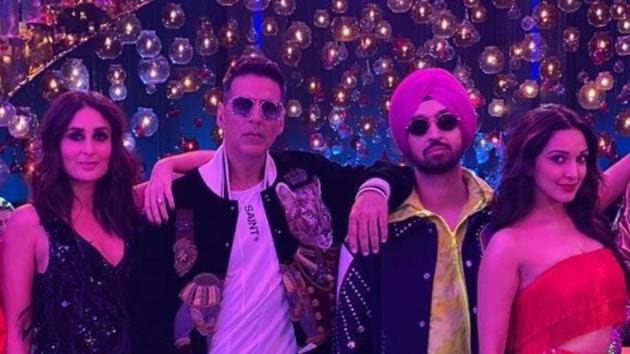 Akshay Kumar and Diljit Dosanjh teamed up for Good Newwz which also stars Kareena Kapoor and Kiara Advani.