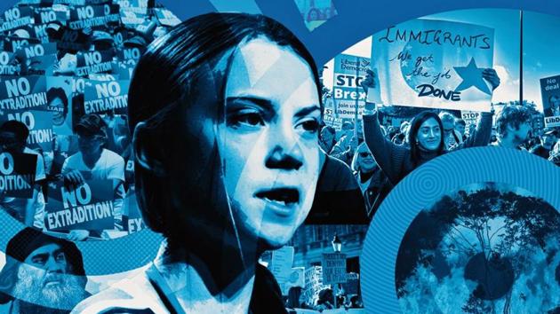 Swedish teenager Greta Thunberg(illustration: Mohit suneja) Swedish teenager Greta Thunberg(illustration: Mohit suneja)