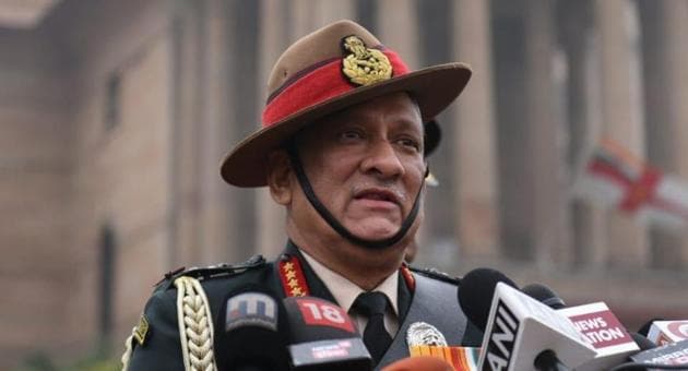 Gen Rawat takes over as CDS after serving as Army chief for three years.(Arvind Yadav/Hindustan Times photo)