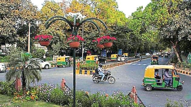 NDMC maintains the area under Lutyens’ Delhi. (HT Photo) NDMC maintains the area under Lutyens’ Delhi. (HT Photo)