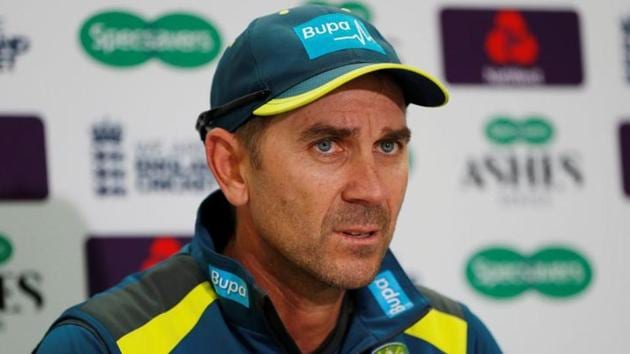 Australia head coach Justin Langer during the press conference.(Action Images via Reuters) Australia head coach Justin Langer during the press conference.(Action Images via Reuters)