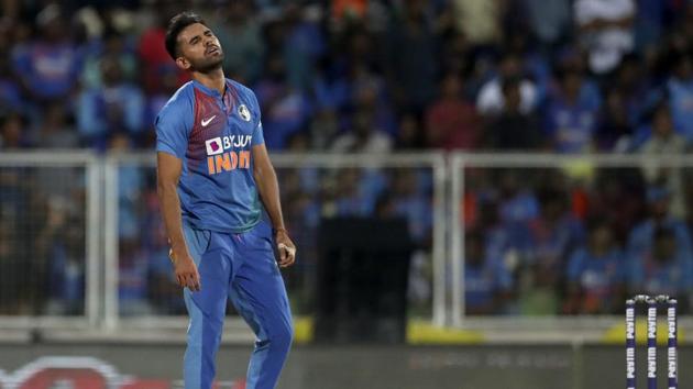 India's Deepak Chahar (AP) India's Deepak Chahar (AP)