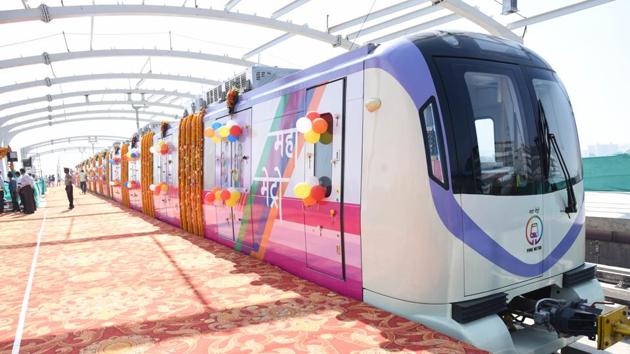 The coaches are made of stainless steel and will have panic button for safety purposes. (HT PHOTO) The coaches are made of stainless steel and will have panic button for safety purposes. (HT PHOTO)