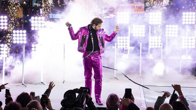 Times Square New Years Music Photos Happy New Year 2020 In Pictures From New York London And Sydney Hindustan Times
