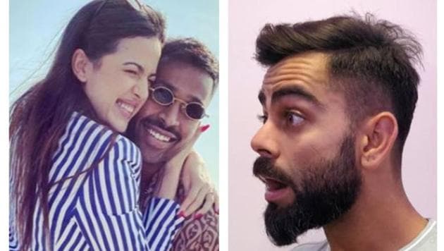 Virat Kohli reacts on Hardik Pandya and Natasa Stankvoic engagement(Instagram)