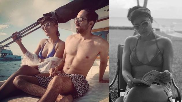 Ayushmann Khurrana and wife Tahira Kashyap are chilling in The Bahamas.