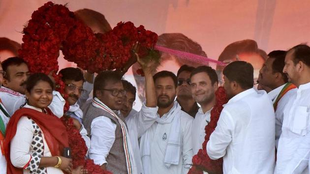 Congress leader Rahul Gandhi, RJD’S Tejashwi Yadav, RSLP’s Upendra Kushwaha and HAM chief and former Bihar CM JR Manjhi will look towards forming an alliance to thwart the Nitish Kumar-led BJP-JD(U) coalition government in the 2020 Bihar Assembly Election. (ANI) Congress leader Rahul Gandhi, RJD’S Tejashwi Yadav, RSLP’s Upendra Kushwaha and HAM chief and former Bihar CM JR Manjhi will look towards forming an alliance to thwart the Nitish Kumar-led BJP-JD(U) coalition government in the 2020 Bihar Assembly Election. (ANI)