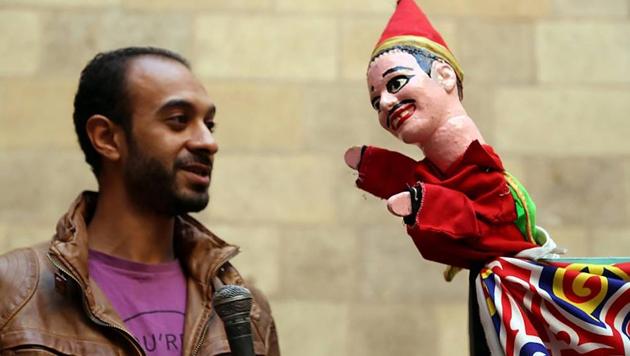 This is how Aragoz and other folk puppets are keeping heritage of Egyptian satire alive.(Nabil Bahgat/UNESCO)