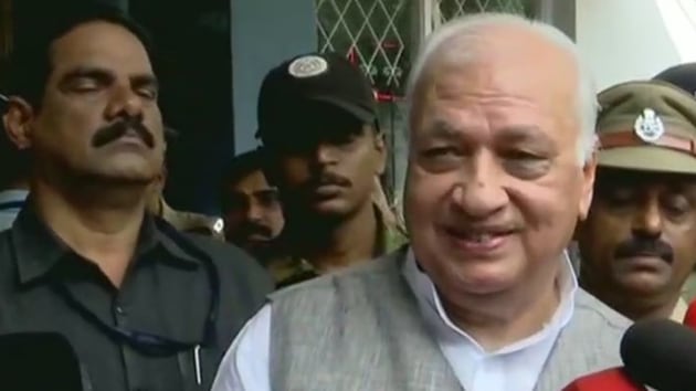 Kerala governor Arif Mohammed Khan has said that the state assembly’s resolution against the Citizenship Amendment Act has no constitutional validity.(ANI / Twitter)