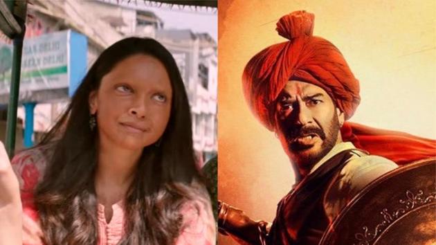 Deepika Padukone’s Chhapaak and Ajay Devgn’s Tanhaji: The Unsung Warrior are the first big releases of the year 2020.