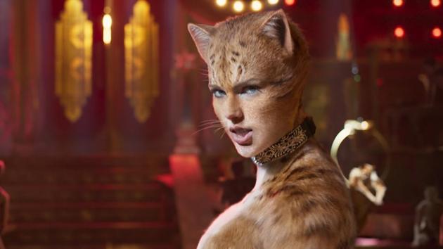 Cats movie review: This image released by Universal Pictures shows Taylor Swift as Bombalurina in a scene from Tom Hooper’s new film.(AP)
