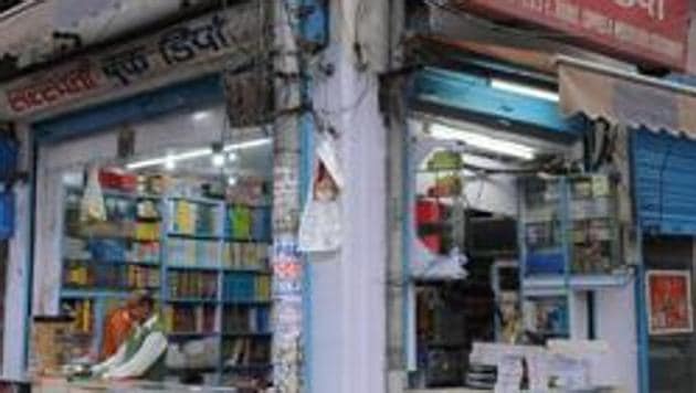 Book shop in Sadar Bazaar (HT file) Book shop in Sadar Bazaar (HT file)