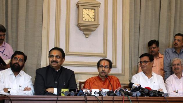 Chief Minister Uddhav Thackeray expanded his month-old ministry on Monday by inducting 36 ministers. (PTI) Chief Minister Uddhav Thackeray expanded his month-old ministry on Monday by inducting 36 ministers. (PTI)