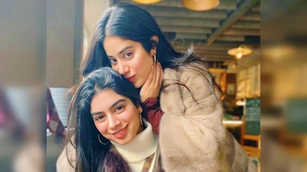 Janhvi Kapoor and Khushi Kapoor were followed all the way to the elevator of their friend’s building recently.