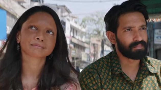 Vikrant Massey and Deepika Padukone in a still from Chhapaak.