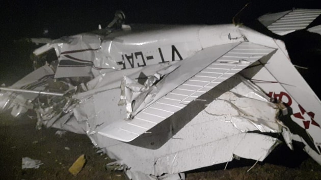 A private aircraft crashed in MP (Sourced) A private aircraft crashed in MP (Sourced)