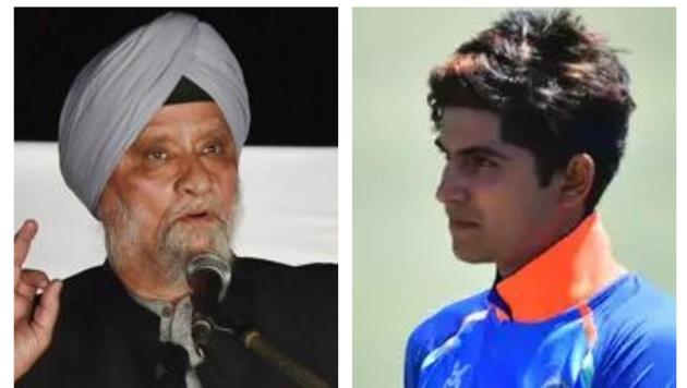 Bishan Bedi, Shubamn Gill(HT Collage)