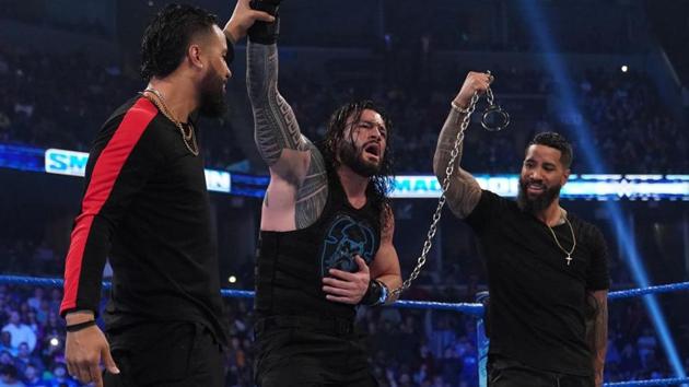 The Usos returned to WWE.(WWE)