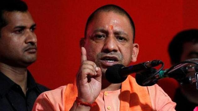 Uttar Pradesh chief minister Yogi Adityanath put out a tweet alleging that the Congress was involved in inciting violence during protests against the CAA.(REUTERS PHOTO.)