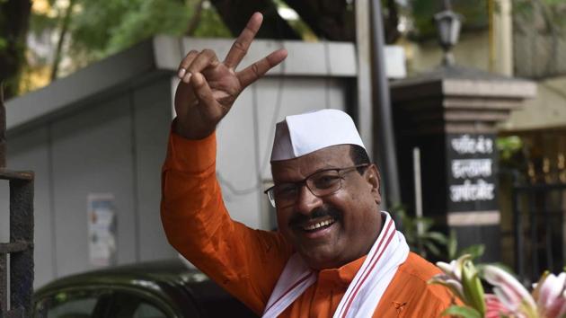 Abdul Sattar of Shiv Sena is said to be unhappy at being overlooked for a Cabinet berth in the Maharashtra government.(HT File Photo)