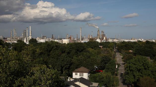 Lillian Riojas, Valero Energy Corp’s chief spokeswoman, said the company has worked to reduce pollution at its refinery since purchasing it in 1997. In the 22 years since Valero took over the refinery, ambient benzene levels have dropped 63% to 0.34 parts per billion, according to data from 1997 to 2019 from Texas Commission on Environmental Quality. (Loren Elliott / REUTERS)