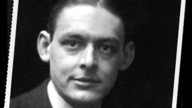 T.S. Eliot’s letters to his muse to be unveiled after 60 years. (Twitter) T.S. Eliot’s letters to his muse to be unveiled after 60 years. (Twitter)