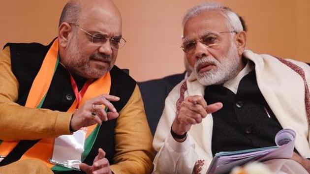 RSS wants the Bharatiya Janata Party (BJP)-led government to now focus on issues like economy and education after favourable outcomes of issues like the Citizenship (Amendment) Act it has led sustained campaigns for, according to people aware of the developments. (Raj K Raj/HT PHOTO) RSS wants the Bharatiya Janata Party (BJP)-led government to now focus on issues like economy and education after favourable outcomes of issues like the Citizenship (Amendment) Act it has led sustained campaigns for, according to people aware of the developments. (Raj K Raj/HT PHOTO)