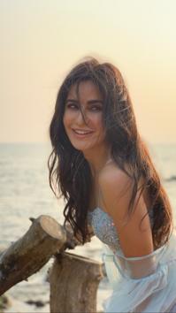 Katrina Kaif headed to Goa to attend a wedding, she looked absolutely stunning in a picture she posted wearing a Rebecca Dewan light blue heavily embroidered lehenga with an organza jacket with puffy sleeves from the Saira collection. (INSTAGRAM) Katrina Kaif headed to Goa to attend a wedding, she looked absolutely stunning in a picture she posted wearing a Rebecca Dewan light blue heavily embroidered lehenga with an organza jacket with puffy sleeves from the Saira collection. (INSTAGRAM)