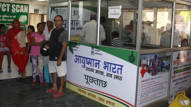The FIR has also been lodged against 6 hospitals in Uttarakhand and Jharkhand, and the total amount to penalties levied is more than ₹4.6 Crores in 9 states. (Yogendra Kumar/HT photo) The FIR has also been lodged against 6 hospitals in Uttarakhand and Jharkhand, and the total amount to penalties levied is more than ₹4.6 Crores in 9 states. (Yogendra Kumar/HT photo)