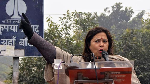 BJP MP Meenakshi Lekhi questioned Sidhu’s silence over the Nankana Sahib vandalisation row. (ANI Photo) BJP MP Meenakshi Lekhi questioned Sidhu’s silence over the Nankana Sahib vandalisation row. (ANI Photo)