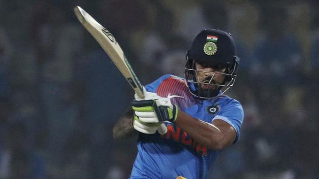 India's Shikhar Dhawan (AP) India's Shikhar Dhawan (AP)